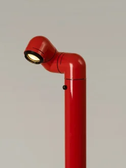 Santa & Cole Gulvlamper|Spots<Tatu Alta Gulvlampe, pure red fra Santa and Cole