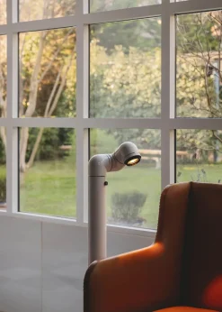 Santa & Cole Gulvlamper|Spots<Tatu Alta Gulvlampe, white grey fra Santa and Cole