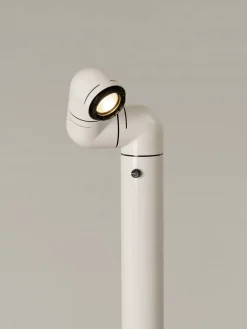 Santa & Cole Gulvlamper|Spots<Tatu Alta Gulvlampe, white grey fra Santa and Cole