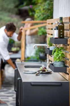 Cane-line Tilbehør Til Haven<Teak Væg til Drop Hovedmodul fra