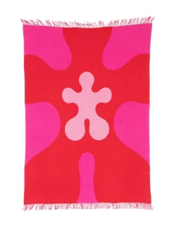 raawii Puder Og Plaider<Teenagers from Mars Plaid, red/pink/white fra