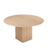 DK3 Spiseborde<Ten Table Round Ø150, sæbebehandlet eg fra