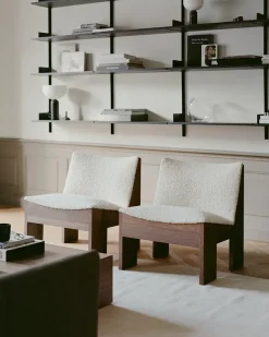 New Works Lænestole<Tenon Lounge Chair, fumed oak fra