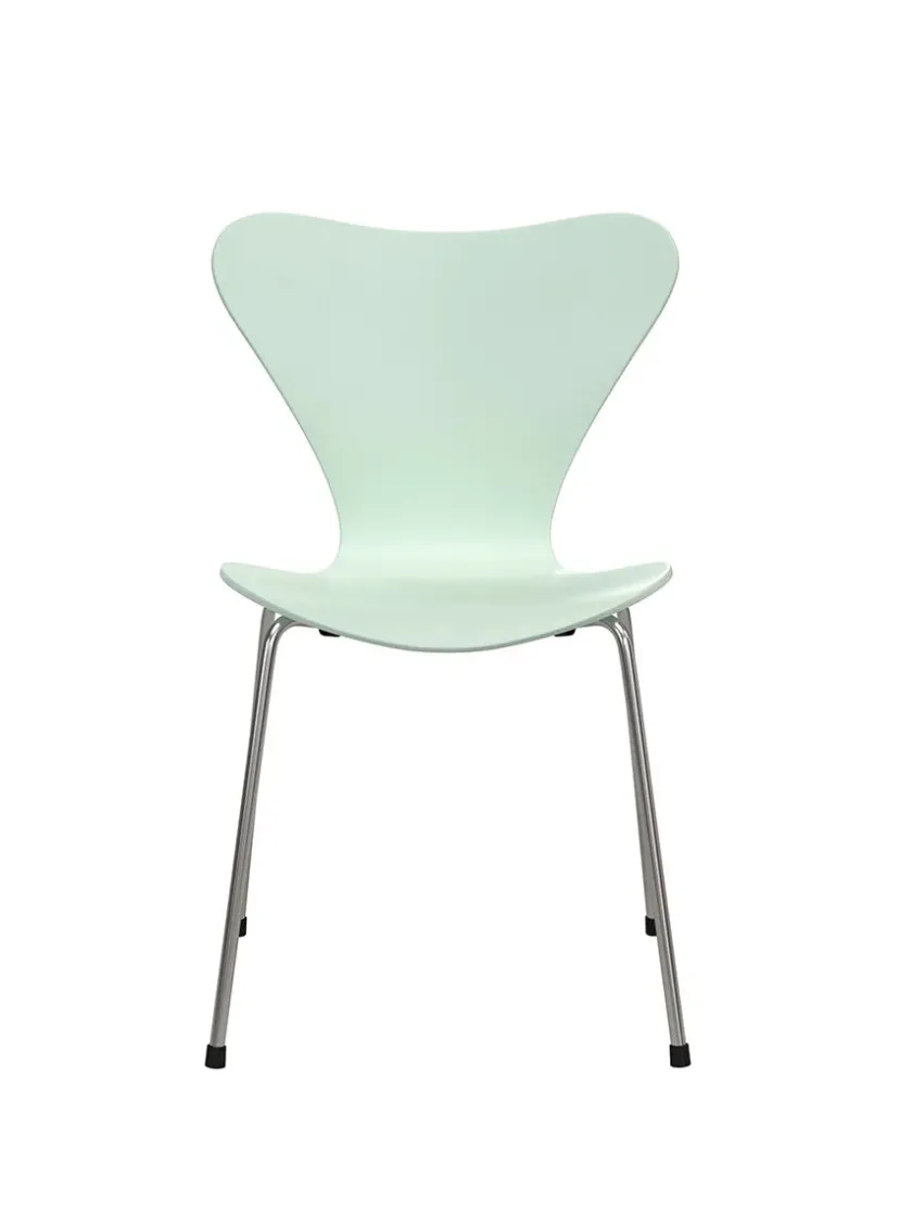 Fritz Hansen Spisebordsstole<70th Anniversary Edition 3107 Spisebordsstol, 7:14 AM Beige af Arne Jacobsen