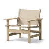 Fredericia Furniture Loungestole|Lænestole<The Canvas Chair, sæbebehandlet eg natur canvas af Børge Mogensen