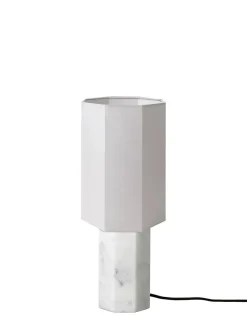 Louise Roe Spots<The Eight Over Eight Lamp Small, white marble fra