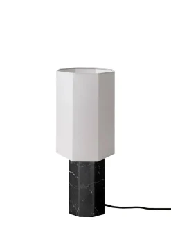 Louise Roe Spots<The Eight Over Eight Lamp Small, white marble fra