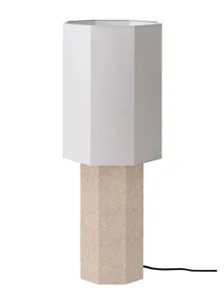 Louise Roe Spots<The Eight Over Eight Lamp Large, white marble fra