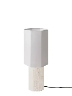 Louise Roe Spots<The Eight Over Eight Lamp Small, grey marble fra