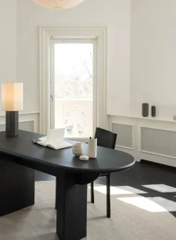 Louise Roe Spots<The Eight Over Eight Lamp Small, grey marble fra