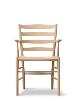 Fredericia Furniture Spisebordsstole<The Klint Armchair, olieret eg fra