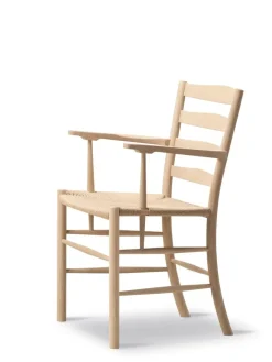 Fredericia Furniture Spisebordsstole<The Klint Armchair, sæbebehandlet eg fra
