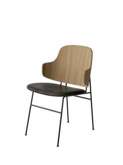 Audo Copenhagen Spisebordsstole<The Penguin Dining Chair, Læder fra