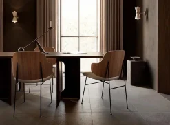 Audo Copenhagen Spisebordsstole<The Penguin Dining Chair, polstret fra