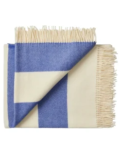 Silkeborg Uldspinderi Puder Og Plaider<The Sweater Plaid, cobalt fra