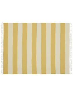 Silkeborg Uldspinderi Puder Og Plaider<The Sweater Plaid, golden yellow fra