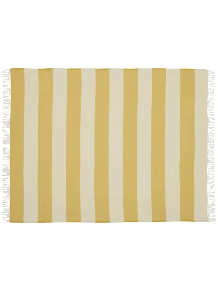 Silkeborg Uldspinderi Puder Og Plaider<The Sweater Plaid, golden yellow fra