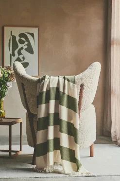 Silkeborg Uldspinderi Puder Og Plaider<The Sweater Plaid, golden yellow fra