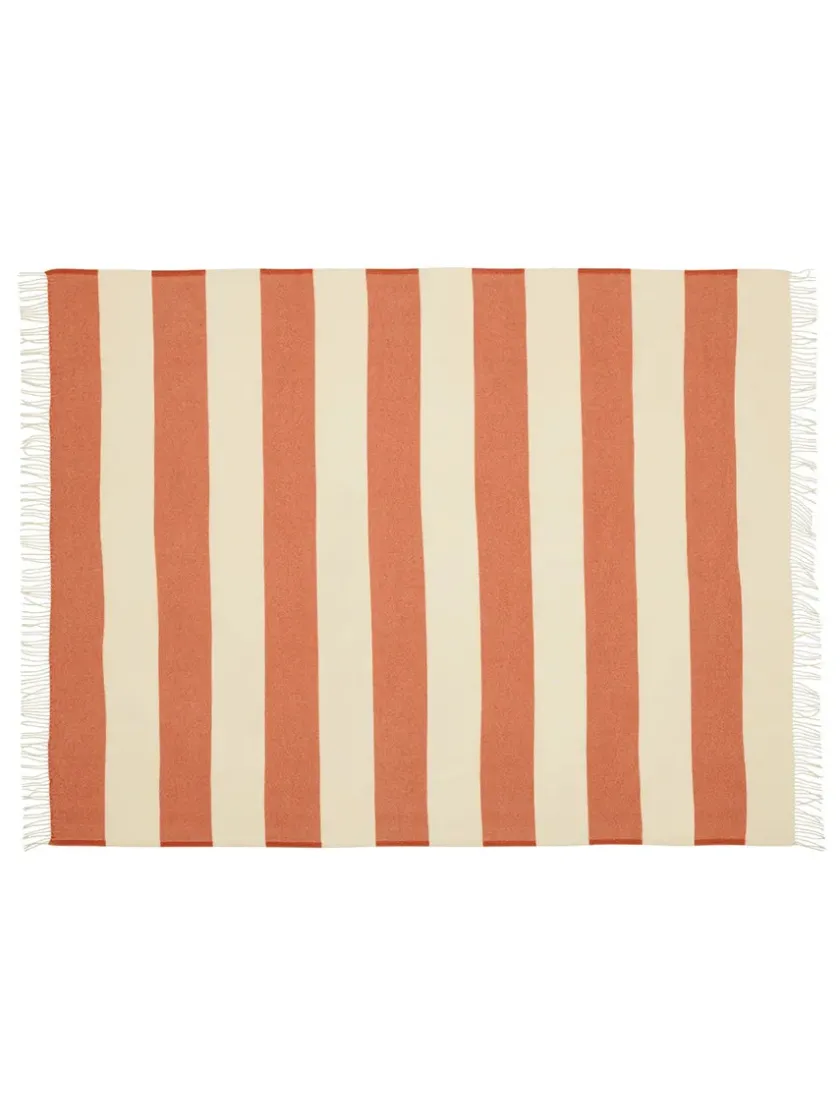 Silkeborg Uldspinderi Puder Og Plaider<The Sweater Plaid, orange fra