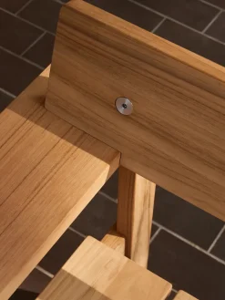 Carl Hansen & Søn Havebænke<Timbur Havebænk fra