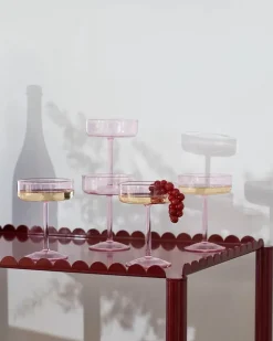 HAY Service<Tint Coupe Glass fra