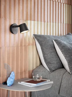 Muuto Væglamper|Spots<Tip Wall Lamp fra