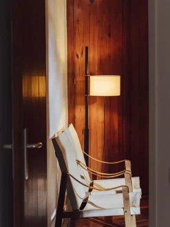 Santa & Cole Gulvlamper|Spots<TMM Gulvlampe, sort eg fra Santa and Cole