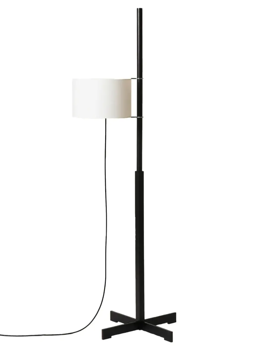 Santa & Cole Gulvlamper|Spots<TMM Gulvlampe, sort eg fra Santa and Cole