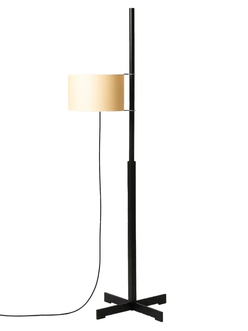 Santa & Cole Gulvlamper|Spots<TMM Gulvlampe, sort eg fra Santa and Cole