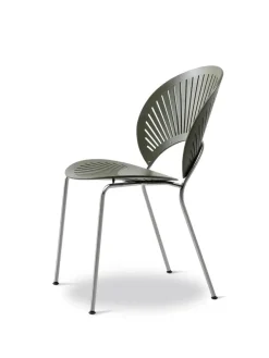 Fredericia Furniture Spisebordsstole<Trinidad Stol, Khaki Grøn af Nanna Ditzel