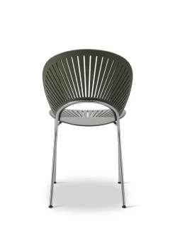 Fredericia Furniture Spisebordsstole<Trinidad Stol, Khaki Grøn af Nanna Ditzel