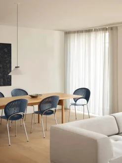 Fredericia Furniture Spisebordsstole<Trinidad Stol, Nordic Blue af Nanna Ditzel