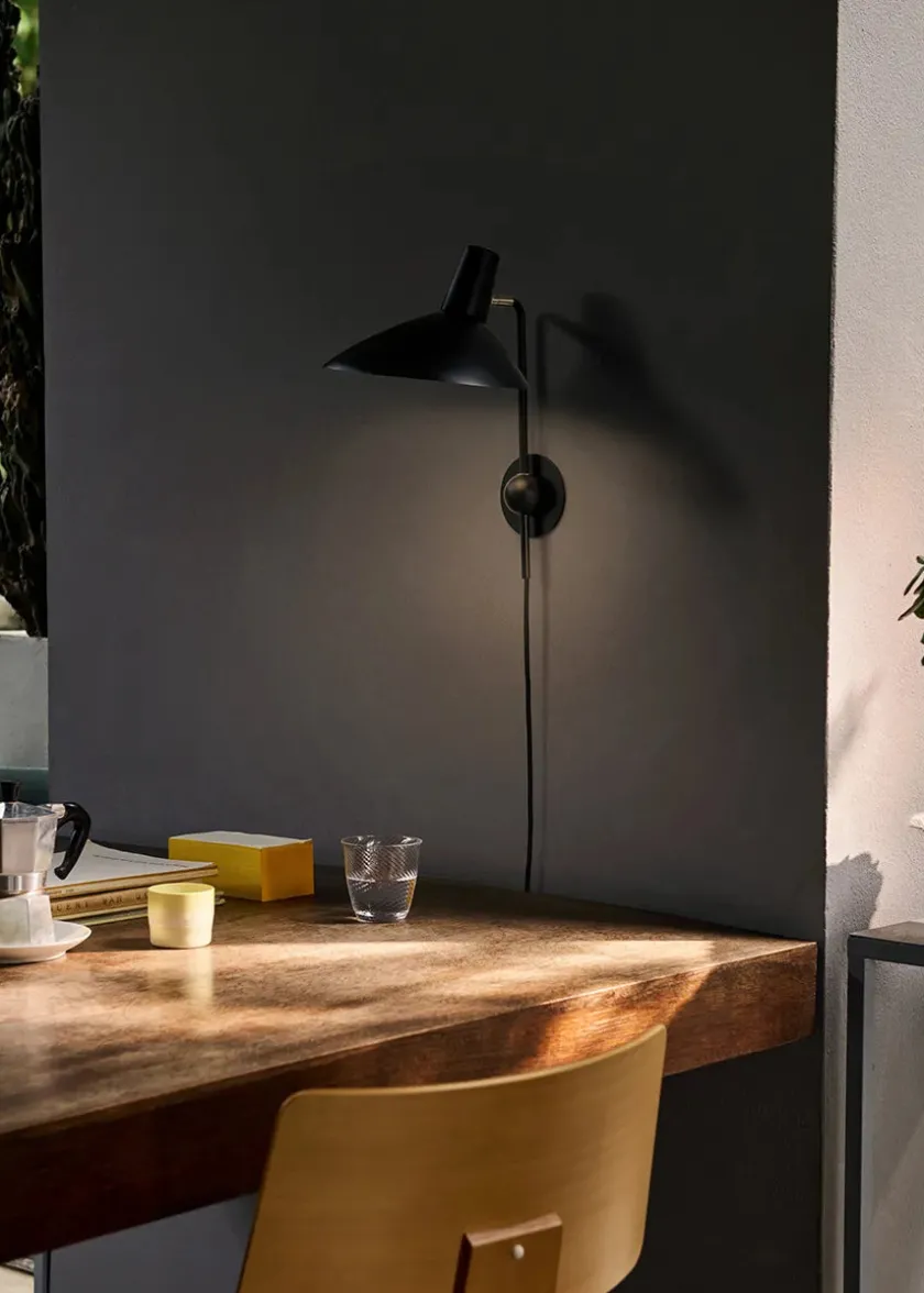 &Tradition Væglamper|Spots<Tripod HM12 Væglampe af Hvidt & Mølgaard