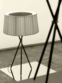 Santa & Cole Spots<Tripode Bordlampe, bretona stripe fra Santa and Cole