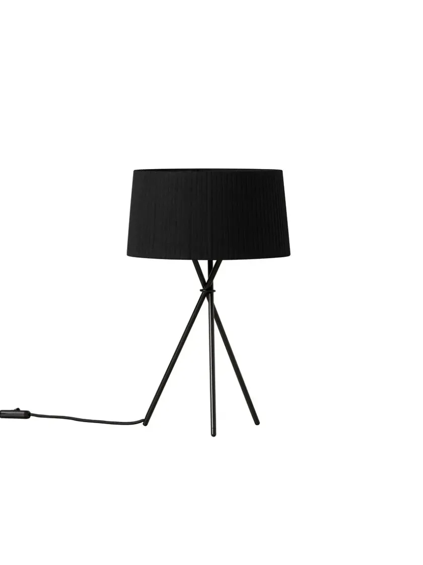 Santa & Cole Spots<Tripode Bordlampe, sort fra Santa and Cole