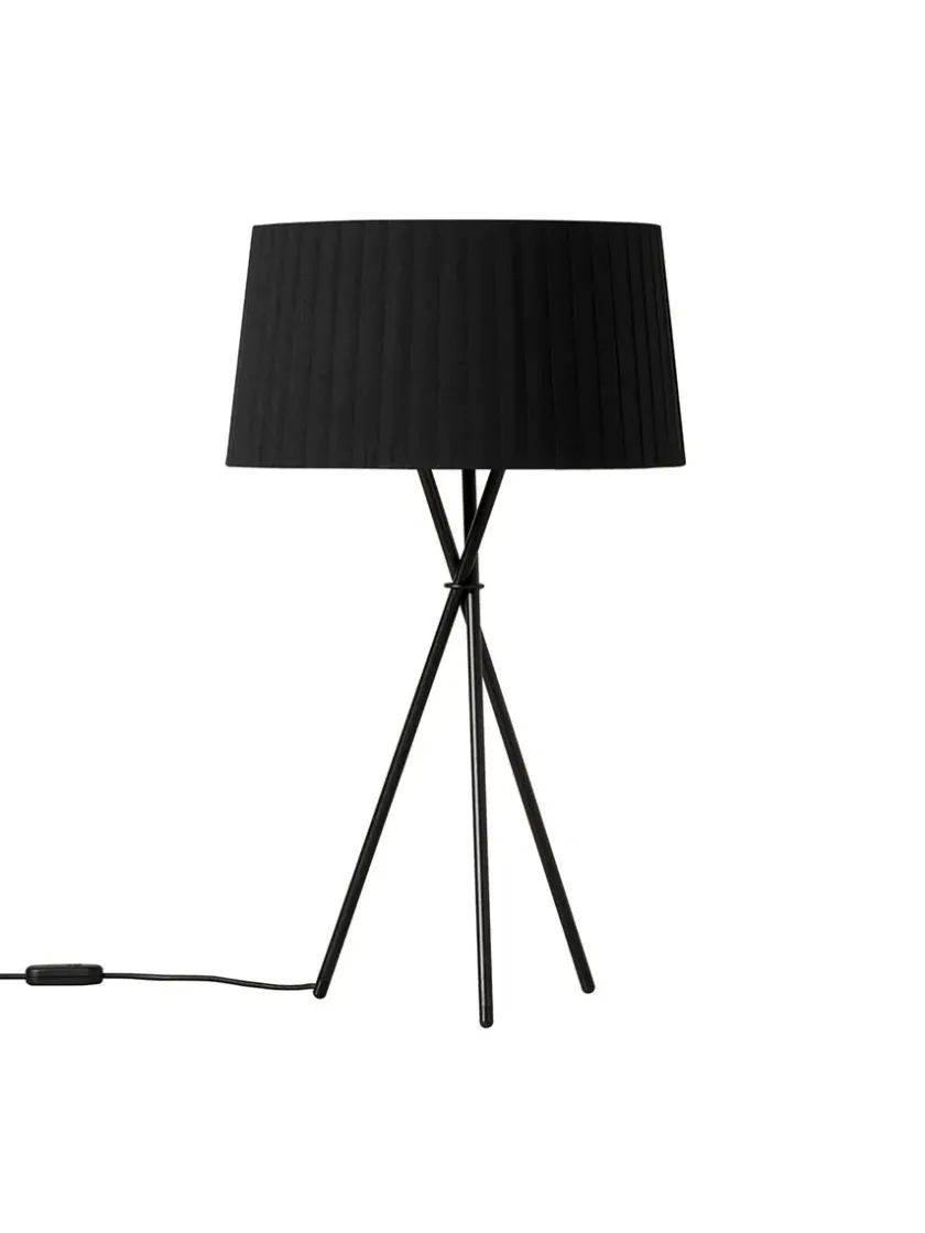 Santa & Cole Spots<Tripode Bordlampe, terracotta fra Santa and Cole