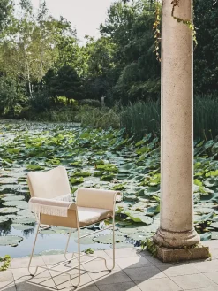 GUBI Havestole<Tropique Outdoor Spisestol m/frynser fra