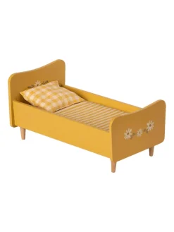 Børn Maileg Gaver|Gaver Til Børn<Træseng i gul, mini fra