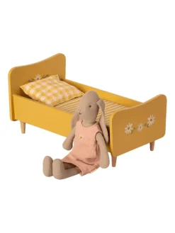 Børn Maileg Gaver|Gaver Til Børn<Træseng i gul, mini fra