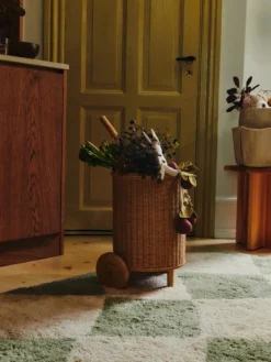 Børn Ferm Living Gaver|Gaver Til Børn<Tukki Trolley – naturlig rattan vogn fra