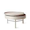 Audo Copenhagen Sofaborde<Turning Table, white oak fra