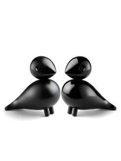 Kay Bojesen Gaver Til Ham|Figurer<Turtelduer i malet bøg af