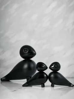 Kay Bojesen Gaver Til Ham|Figurer<Turtelduer i malet bøg af