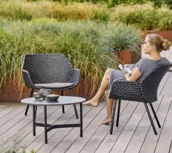 Cane-line Udendørs Loungemøbler|Haveborde<Twist Sofabord, medium fra