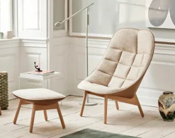 HAY Lænestole<Uchiwa Quilted Lænestol fra