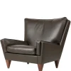 GUBI Lænestole<V11 Lounge Chair, smooth leather coffee fra
