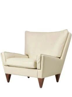 GUBI Lænestole<V11 Lounge Chair, smooth leather cream fra