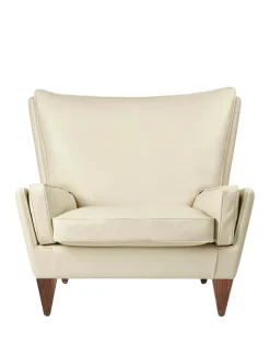 GUBI Lænestole<V11 Lounge Chair, smooth leather cream fra