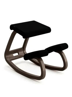 Variér Skamler<Variable balans stol, dark brown wood/revive 194 fra