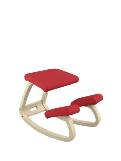 Variér Skamler<Variable Balans Stol, light brown wood/reflect 984 fra